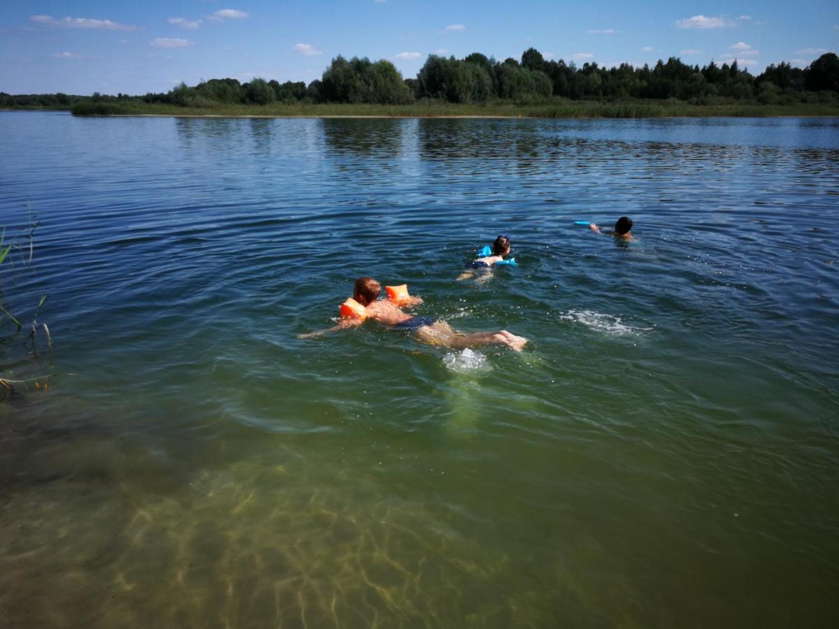 Domki Domek Na Jeziorem Wilczynskim Budzislawskim , Las, Osobno Ogrodzony 2-6 Osob- Klimatyzacja, Ogrzewanie, 62-550 Zygmuntowo Gm Wilczyn Dış mekan fotoğraf